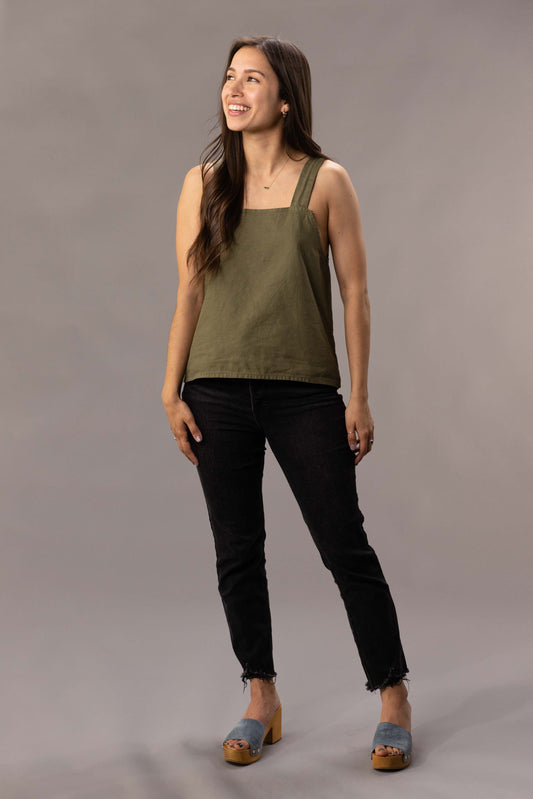 Forest Green Tammy Tank