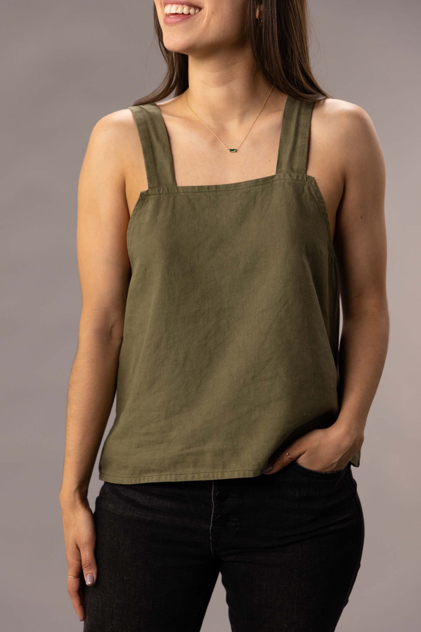 Forest Green Tammy Tank