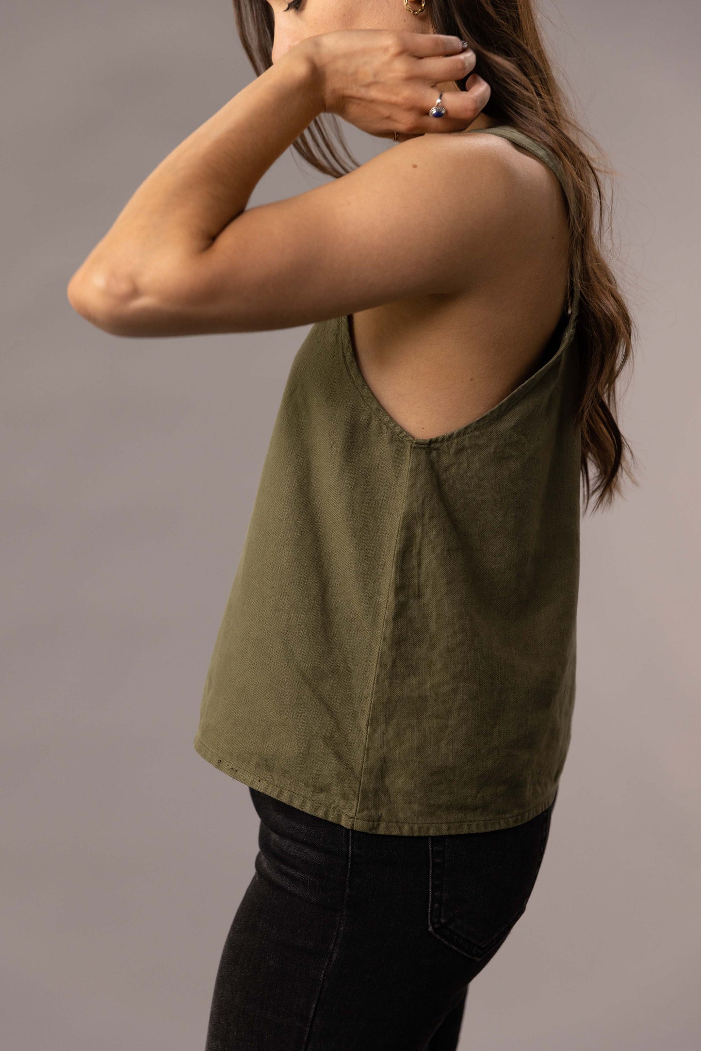 Forest Green Tammy Tank