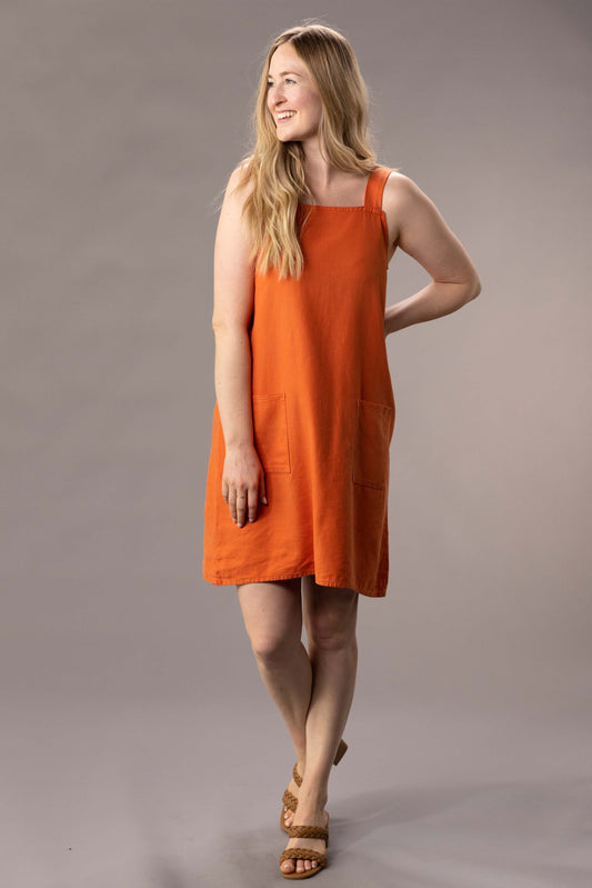 Tangerine Tammy Dress